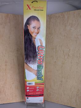 X-Pression Ultra Braid Orange, 100% Kanekalon Kunsthaar 165g